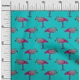thumbnail image 1 of oneOone Georgette Viscose Fabric Heron Block Decor Fabric Printed BTY 42 Inch Wide, 1 of 1