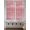 Pink, variant on Navy Blue 2 Panel Kitchen Curtains for Small Windows, Vintage Modern Abstract Art Ombre Bathroom Tier Curtain, Short Window Treatment for Bedroom/Living Room 55"x24"