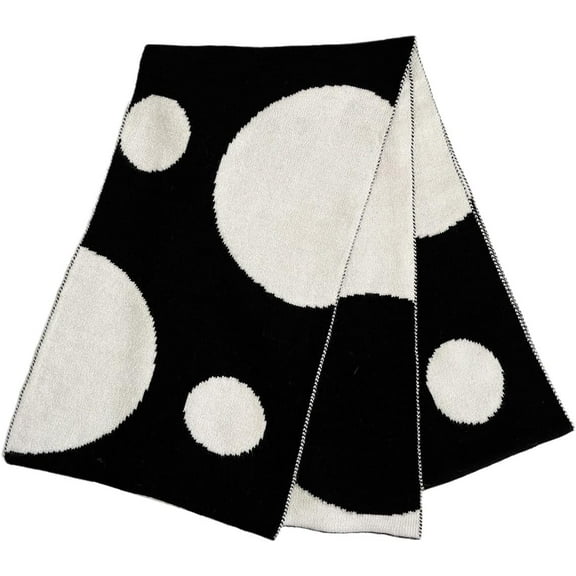 CoCoMangos Warm Scarf for Women Cute Dot Scarf Knitted Pashmina Soft Scarves Shawl Wraps for Women Cape Casumere Fall Winter