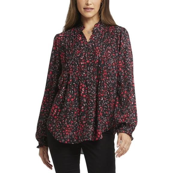 NYDJ womens  Petite Tunic Blouse, PXS