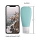 thumbnail image 2 of 4 Pack Silicone Travel Bottle Leak Proof Squeezable Travel Accessories Toiletries Containers Cy, 2 of 4
