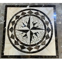 Floor Medallion Marble 32'' x 32''