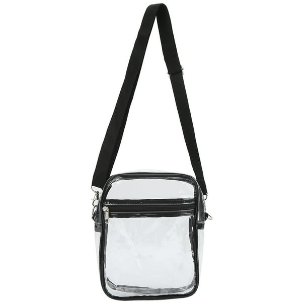 Bolsa de mensajero transparente aprobada por el estadio,Bolsa de mensajero transparente Bolsa de mensajero transparente para estadio Bolso de hombro Verdadera excelencia