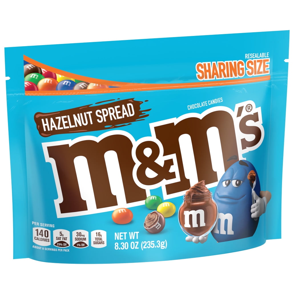 M&M'S Hazelnut Spread Sharing Size Chocolate Candy - 8.3oz