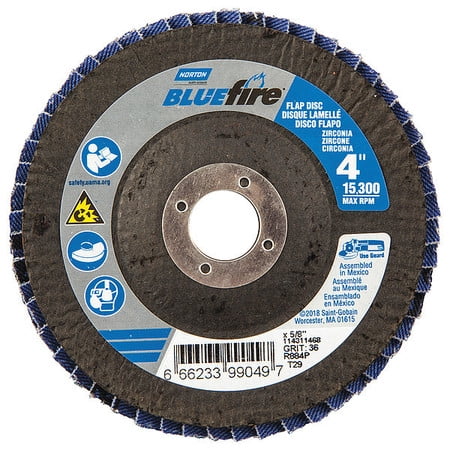 

Flap Disc 4 In x 36 Grit 5/8