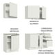 thumbnail image 5 of Cocina Integral Madesa Glamy Sin Tarja De Acero 180 Cm Blanco Madesa Glamy, 5 of 10