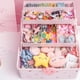 thumbnail image 4 of Caja de almacenamiento elegante Minnieouse para moños y cintas para el cabello rosa, 4 of 6