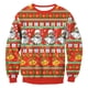 thumbnail image 5 of Suéter de Navidad feo Unisex para hombres y mujeres, ropa con estampado de Santa Elf, novedad de otoño e invierno, 2024, 5 of 5