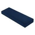 thumbnail image 2 of YWMJZEU Soft Stretch Bench Covers Rectangle Cushion Slipcovers with Strap Blue, 2 of 9