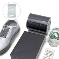 MEIBUTYUP Clear Transparent Shrink Wrap Bags for Storage, 200 Pieces Shrink Wrap Packaging Set