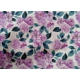 thumbnail image 4 of oneOone Cotton Poplin Pastel Purple Fabric Rose Buds Floral Dress Material Fabric Print Fabric By The Yard 56 Inch Wide, 4 of 4