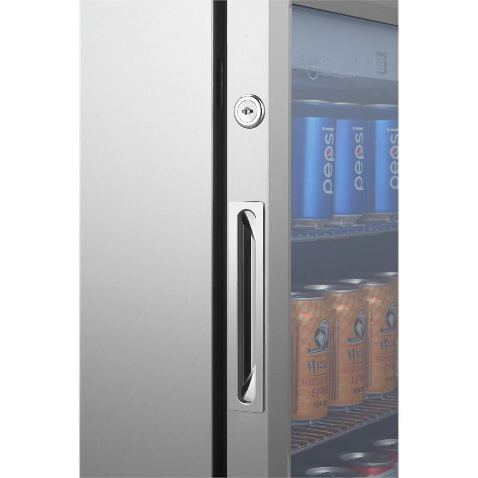 Equator 4.6cf Beverage cooler Refrigerator IPX4 Built in / FS Indoor / Outdoor 110 cans 6 Bottles