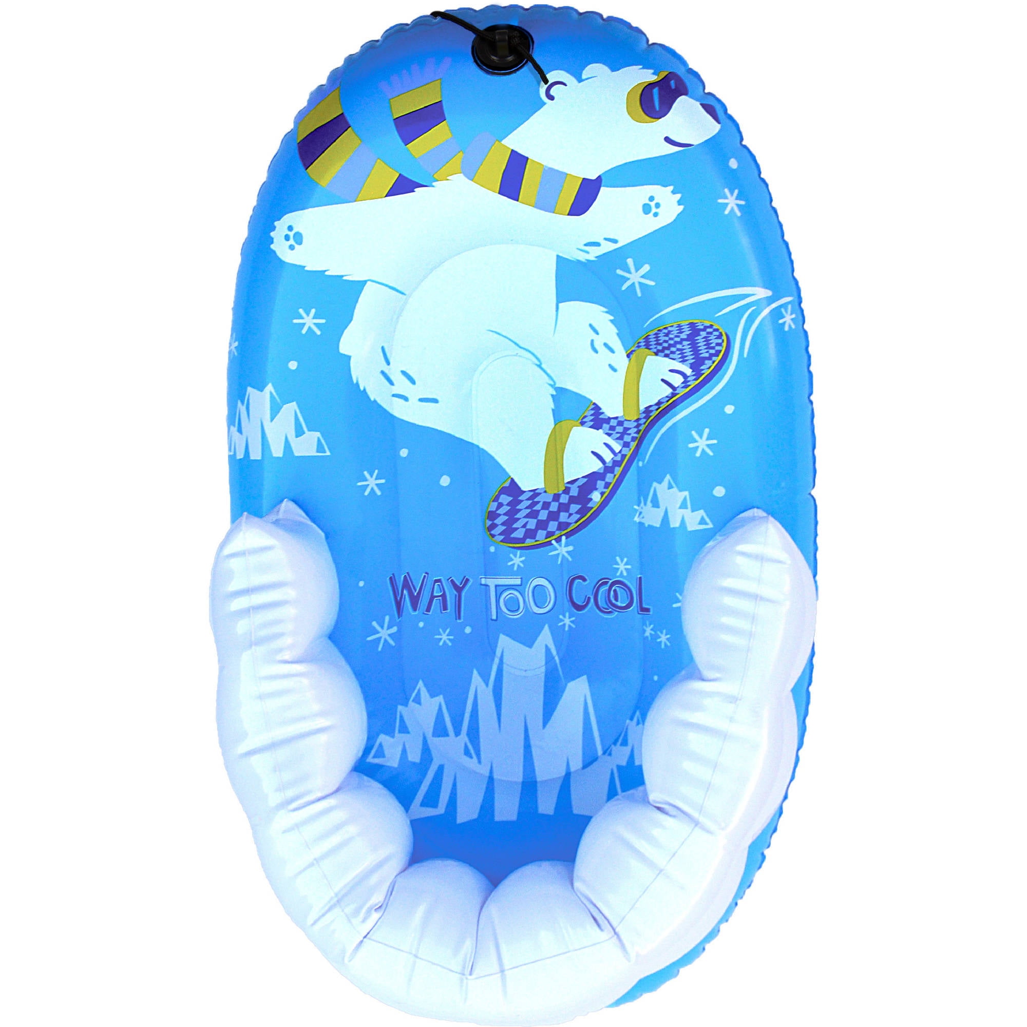 Pipeline Sno Snowpal Sled (33"), Polar Bear by AQUA LEISURE IND. INC.