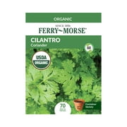 Ferry-Morse Organic 820MG Cilantro / Coriander Herb Plant Seeds Full Sun