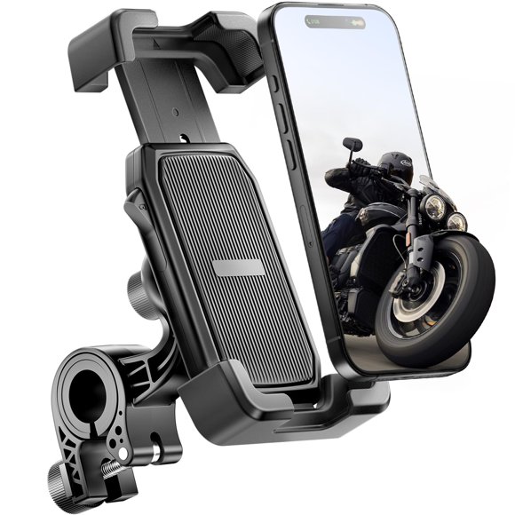 Soporte de teléfono para motocicleta Delobon con cierre de seguridad para 4.7-7.0