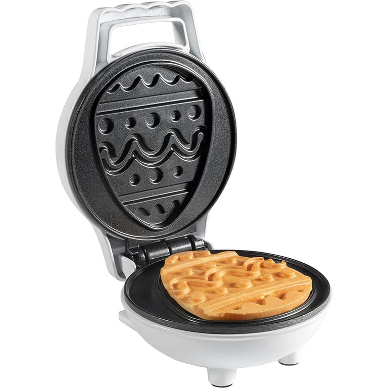 Bubble Mini Waffle Maker - Make Breakfast Special w/ Tiny Hong Kong Egg Style Design, 4 inch Individual Waffler Iron, Electric Non Stick Breakfast
