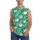 thumbnail image 1 of Balery Sheep Zzz Camisetas sin mangas para hombre, absorbe la humedad y protege contra el mal olor.-Large, 1 of 7