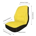 thumbnail image 3 of Tractor Seat Cover Compatible With For LP95233 And CPL92334 300D Fabric Padded Replacement, 3 of 6