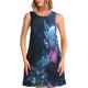 thumbnail image 1 of Balery Heart Axolotl Vestidos de verano para mujer con estampado: vestido holgado sin mangas, vestido playero informal y cómodo para días calurosos., 1 of 7