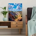thumbnail image 5 of Scenic Canyon Landscape Oil Painting Canvas Print Wall Art for Living Room Office Hotel Lobby, 5 of 8