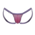 thumbnail image 3 of CandyMan Fashion Thongs Color Hot Pink Size L/XL, 3 of 5
