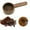 B, variant on Clearance Under $3.26! 1 Pack Black Walnut Coffee Spoon, Solid Wood Measuring Spoon for Coffee Powder and Tea (D, One Size)