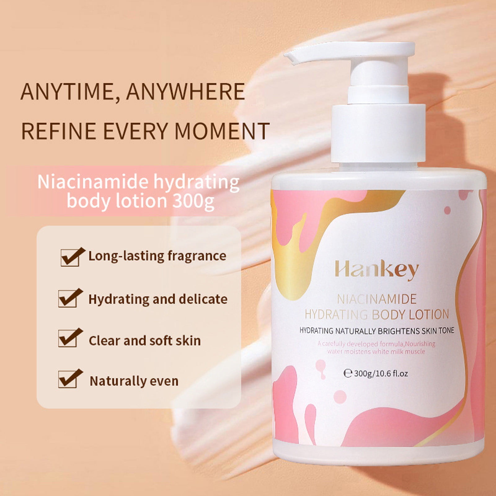 Niacinamide Brightening & Hydrating Body Milk – 300G