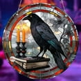 thumbnail image 1 of WHEANG Bat Halloween Bat Acrylic Hanging Bat Ornament Halloween Window Hangings, 1 of 3