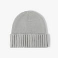 thumbnail image 2 of AHTJRT Men's Beanie Hat Fashion Solid Color Caps Winter Warm Knit Ski Cap Trawler Fisherman Beanie Outdoor Snow Ski Toboggan Hats Dark Gray#01 Free Size, 2 of 2