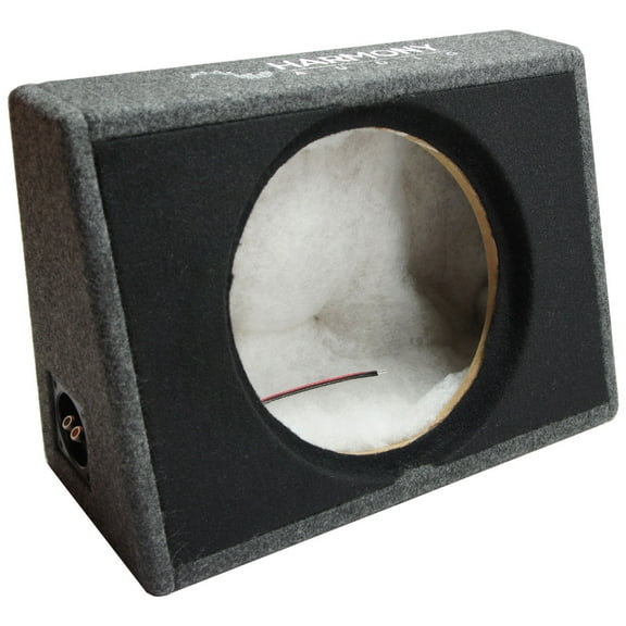 Harmony Audio HA-ET112 Single 12 Empty Sealed Truck Shallow Sub Box Enclosure