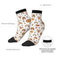 thumbnail image 6 of Pofeuu cute Rainbow Animal Print 30cm Socks, Adult Running Hiking Socks for Youth and Adult, 6 of 7