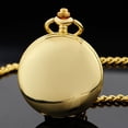 thumbnail image 2 of Minzimin Smooth Pocket Watch,Personalized Pocket Watch,Watches for Men, Pocket Watches for Father‘s Day with Chain, 2 of 7
