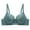 Green, variant on Riecok Comfort Bras for Women Pius Size Thin Gathered Underwire Soft Breathable Daliy Sport Underwear Bras Beige 42