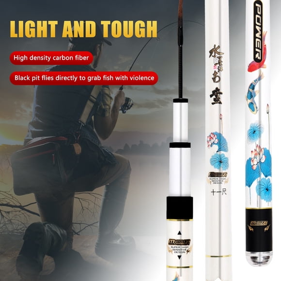 No Deformation Thickened Fishing Pole Lightweight and Portable Fishing Pole for Outdoor Fishing Enthusiasts