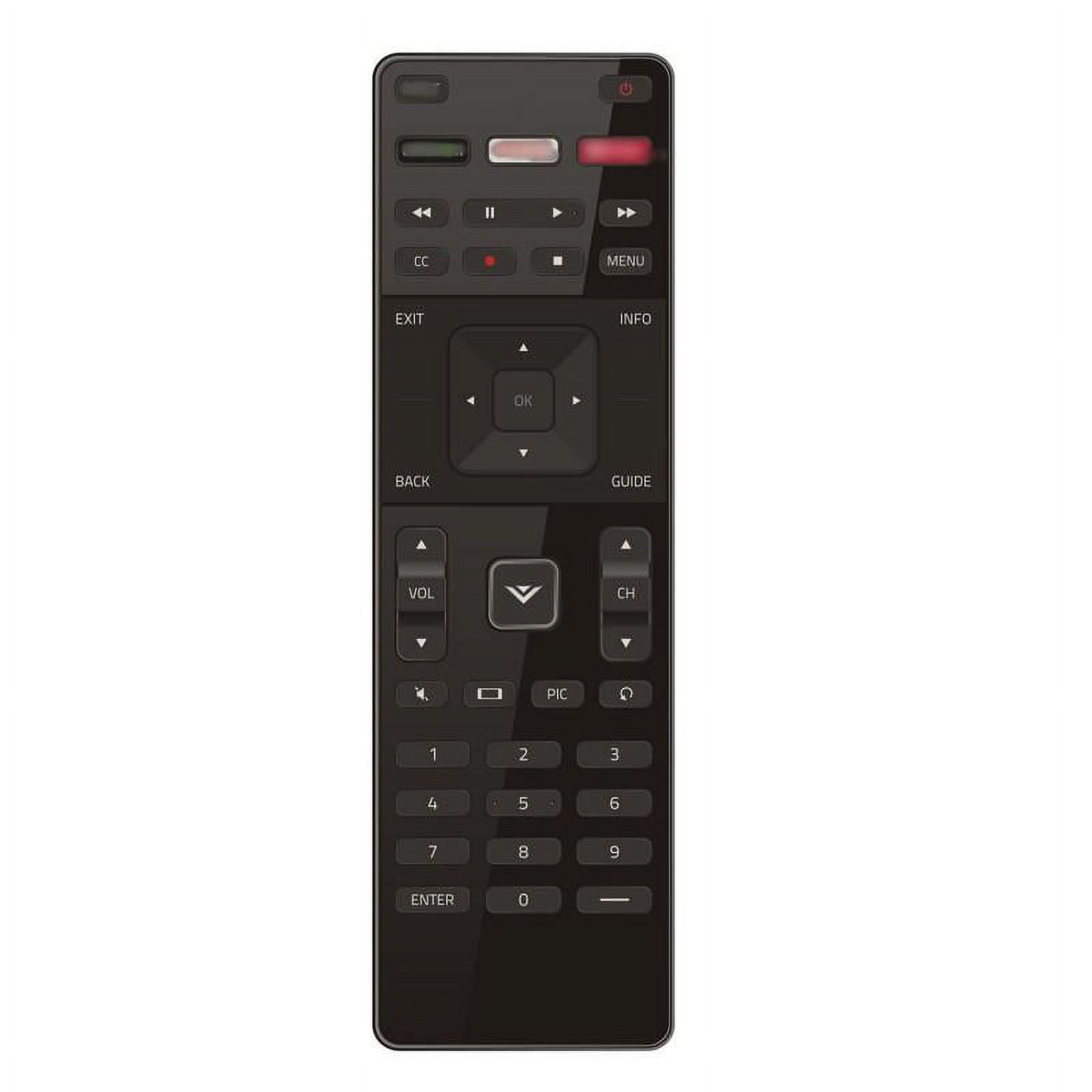 XRT122 Télécommande LED HDTV avec Touche Amazon/Netflix/IHeart pour TV Vizio