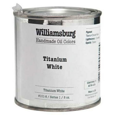 Williamsburg Handmade Oil Paint - French Burnt Ochre, 8 oz can