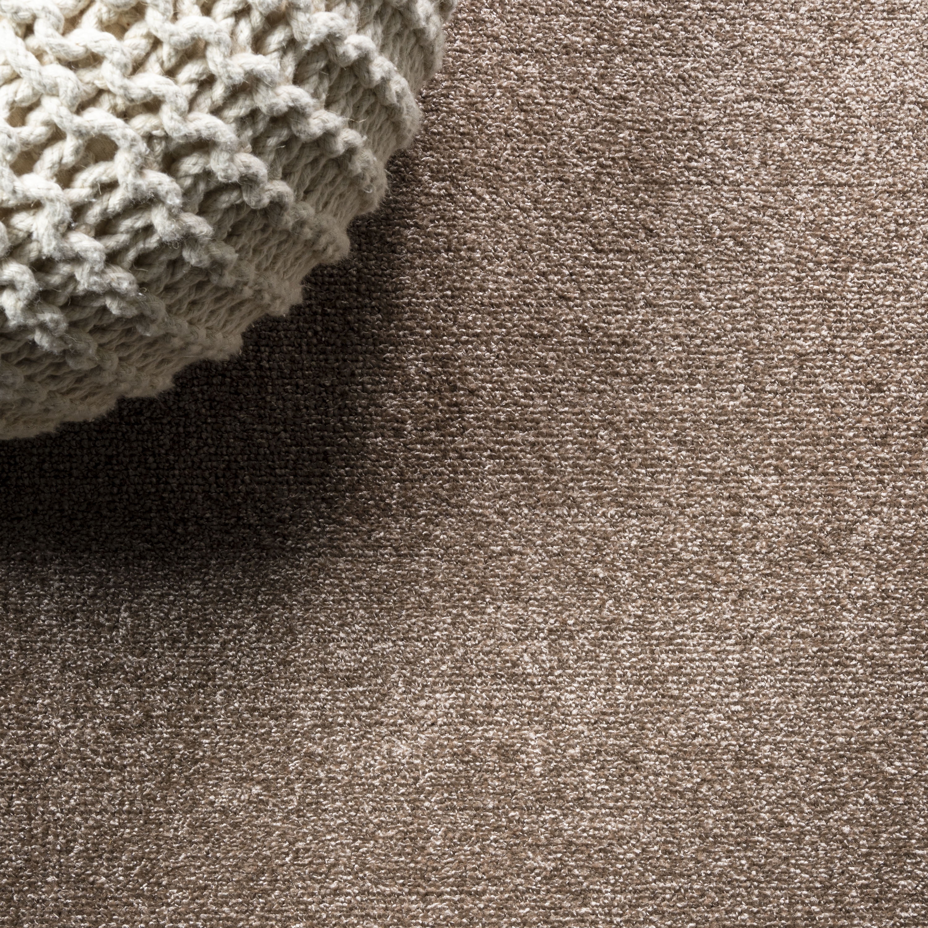 JONATHAN Y SUPERSOFT 9 x 12 Area Rug, Haze - Brown, SEU100J-9