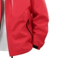 thumbnail image 5 of Zedker Men's Hooded Softshell Jacket Waterproof Lightweight Insulated Windbreaker Fleece Lined Rain Shell Jacket with Pockets Red XL, 5 of 5