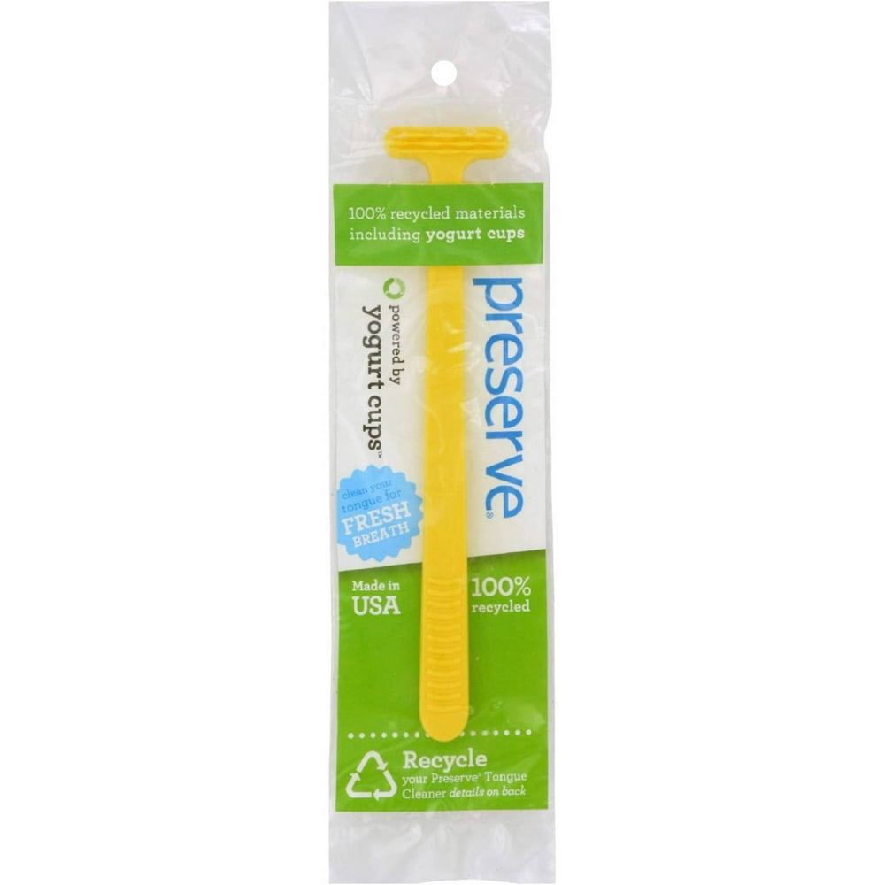 Preserve Tongue Cleaner, 12 CT (Pack of 4)