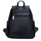 thumbnail image 4 of Mochila KKXIU de cuero acolchado a la moda para mujer, color negro, 4 of 6