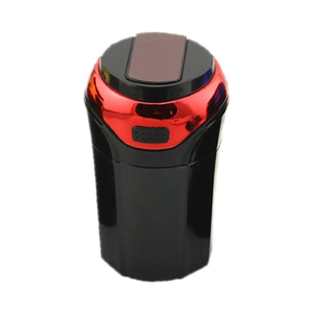 Portable coche taza viaje Ash cilindro titular w/tapa útil rojo kusrkot Cenicero de coche