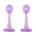 thumbnail image 1 of 2 Juegos De Decoraciones De Con De Tul Para Festivales De Bodas Púrpura BLESIY Base de soporte de globos de tul, 1 of 8