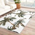 thumbnail image 1 of Tropical Palm Rug & Home Decor - Living Room Rug, Hawaiian Palm Tree Rugs for Bedroom, Washable Rugs, 4x5 Rug, Non Slip Soft Low Pile Indoor Area Rug, Hawaii Carpet & Room Decorations V-&15, 1 of 7