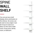 thumbnail image 5 of Proman Products Spine Decorative Wall Shelf, 5 of 7