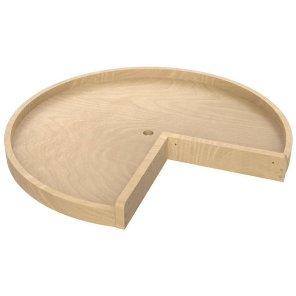 Rev-A-Shelf 4Wls901-28-52 Wood Classics 28" Pie Cut Lazy Susan Shelf For Corner Base