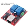 thumbnail image 4 of Ethernet Controller Module 2 Way Relay Board Switch DC5V-24V for Industrial Use, 4 of 7