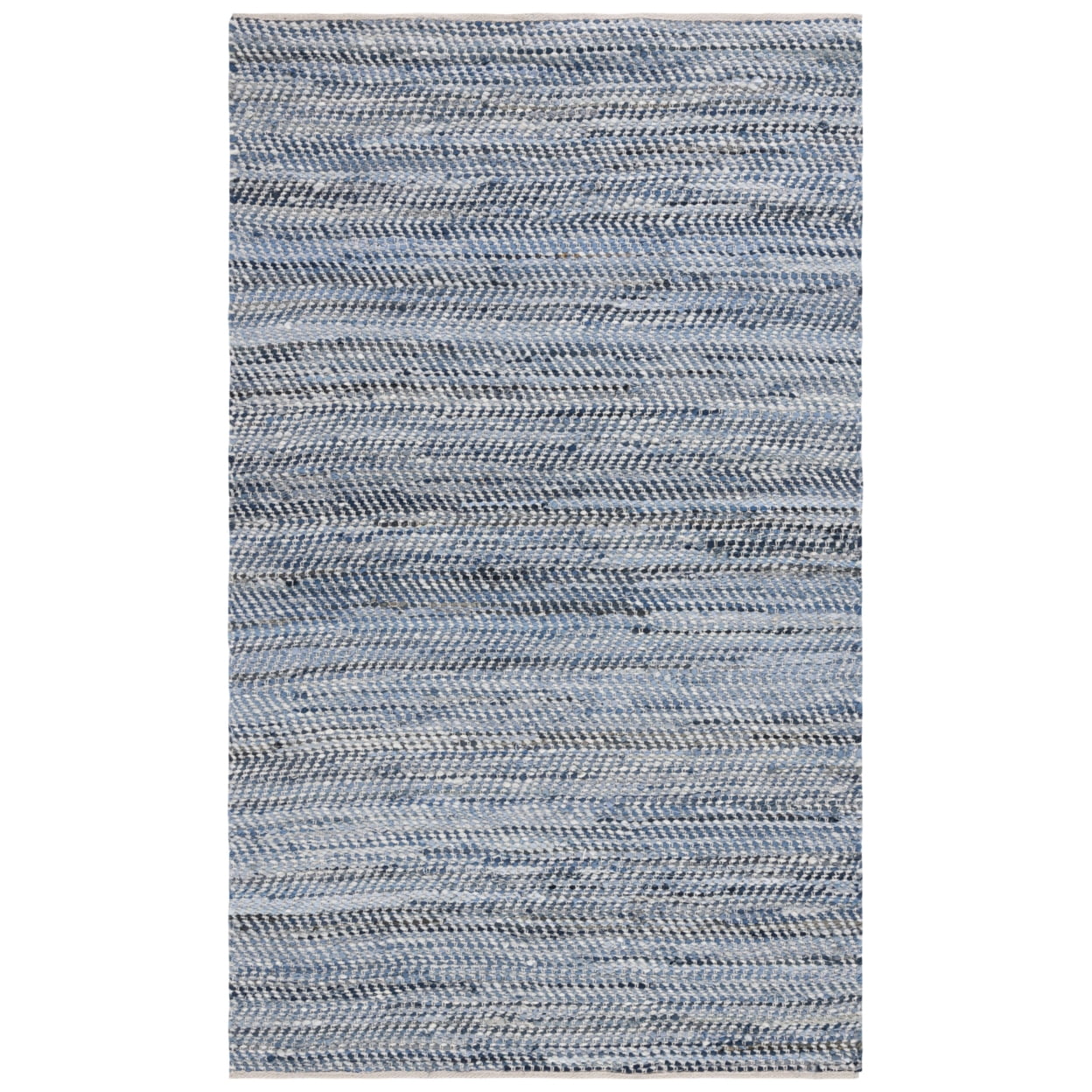 SAFAVIEH Natura Tracery Geometric Diamonds Wool Area Rug, Ivory, 6' x 6' Round