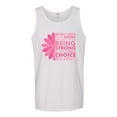 thumbnail image 2 of Wild Bobby, We Don't Know How Strong We are Until Strong is the Only Choice, Breast Cancer Awareness, Men Graphic Tank Top, White, 3X-Large, 2 of 4