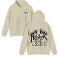 thumbnail image 3 of Jesus Is Coming Christian Hoodie Front and Back Print Unisex Religious Sweatshirt Cross Faith Bible Verse Graphic Printed, 3 of 6