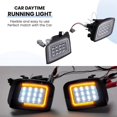 thumbnail image 1 of Faros Delanteros para Automóvil, Luces de Circulación Diurna DRL, Luces de Colores Duales para 2015-2017, Luces de Señal de LED, 1 of 10
